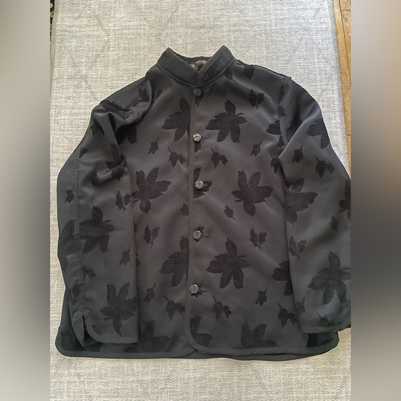 Vintage Koret reversible tapestry jacket with grape leaves - Size 18 - Picture 7 of 13